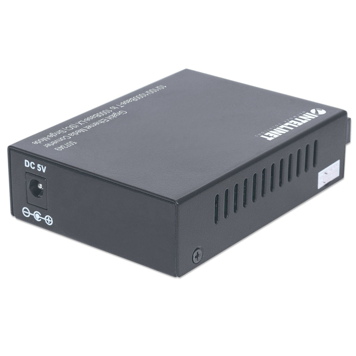 Intellinet Gigabit Ethernet Single Mode Media Converter 10/100/1000Base-T zu 1000Base-LX SC 20 km